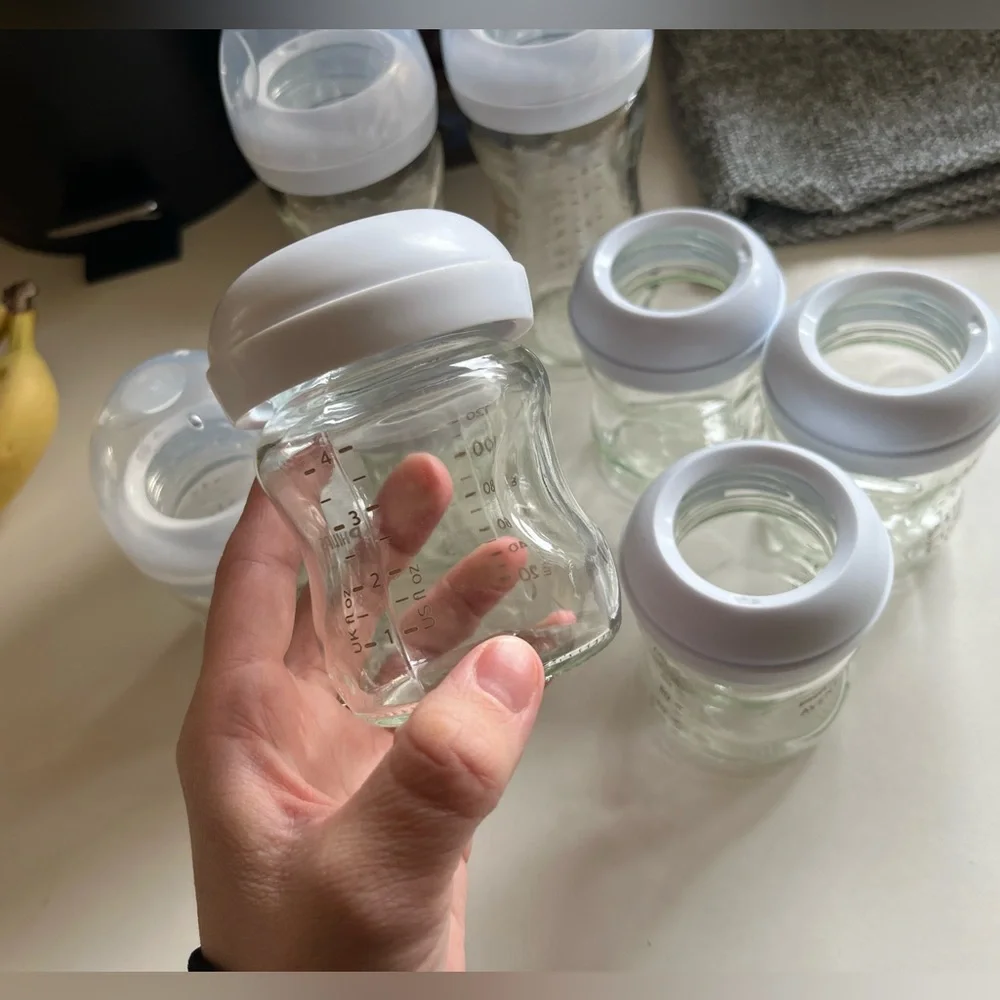 Phillips Avent Natural Flow Glass Bottles - Picture 2 of 3